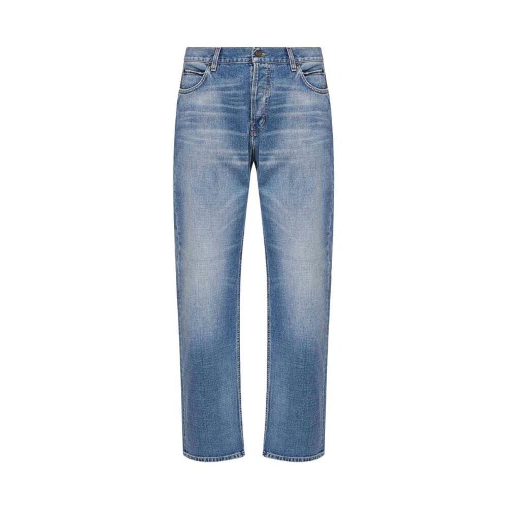 Haikure Men Blue Cotton Denim Blake Straight Jeans